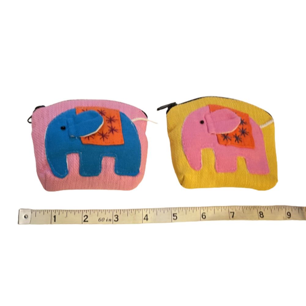 3d Elephant coin purse from Thailand